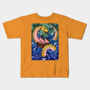 Sea Serpent Kids T-Shirt